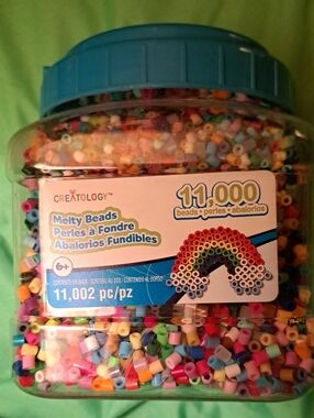 Melty Beads Craft Jar - Multicolor